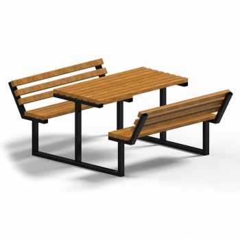 Уличный стол со скамейками "Frodi"